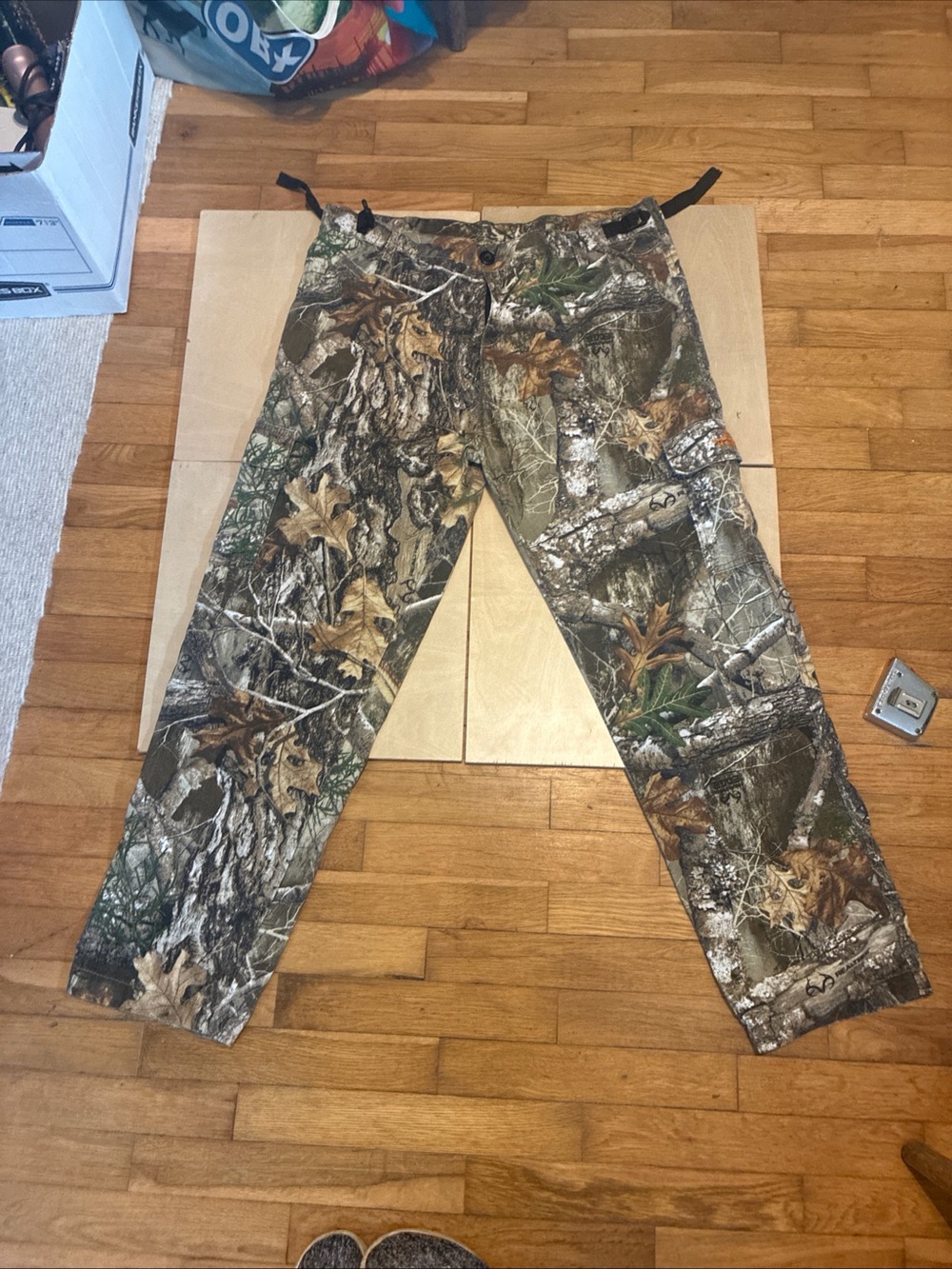 Habit Men's Camo Hunting Pants - Realtree-style Forest Print SZ Lg